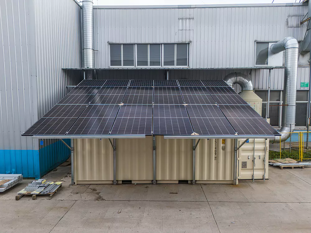 US 8KW/20KWh Modular Pod Roof-Mounted Photovoltaic Energy Storage Project